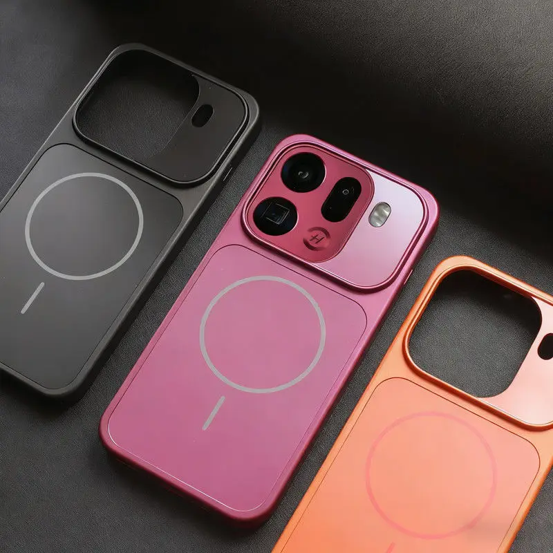 Luxury Magnetic Hard Back Cover for OPPO - Elegant PC Shell for Magsafe