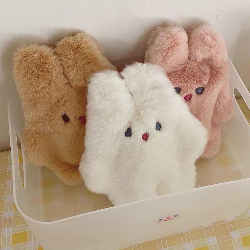 Plush Rabbit Coin Holder and Wallet for Children