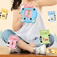 

Puzzle English Card Literacy Toy Card Early Education Machine 112 Talking Baby Flash Card Toy Enlightenment Bilingual Early