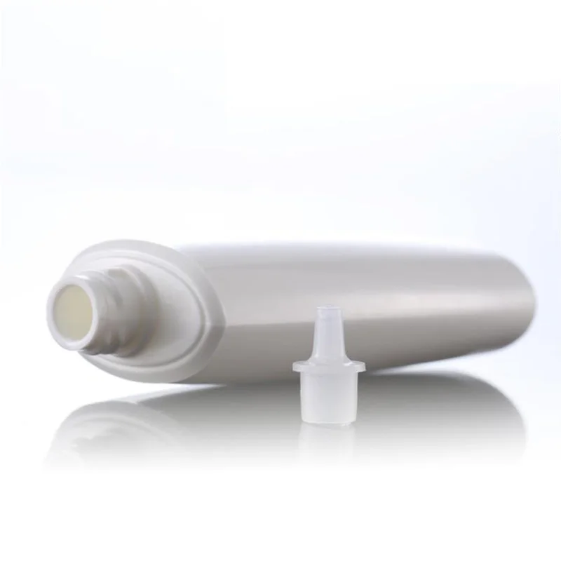 10-30pcs Empty 50ml Soft Tube Squeeze Lotion Bottle White Cosmetic Hose Sunscreen Cream Isolation Cream Skincare Container