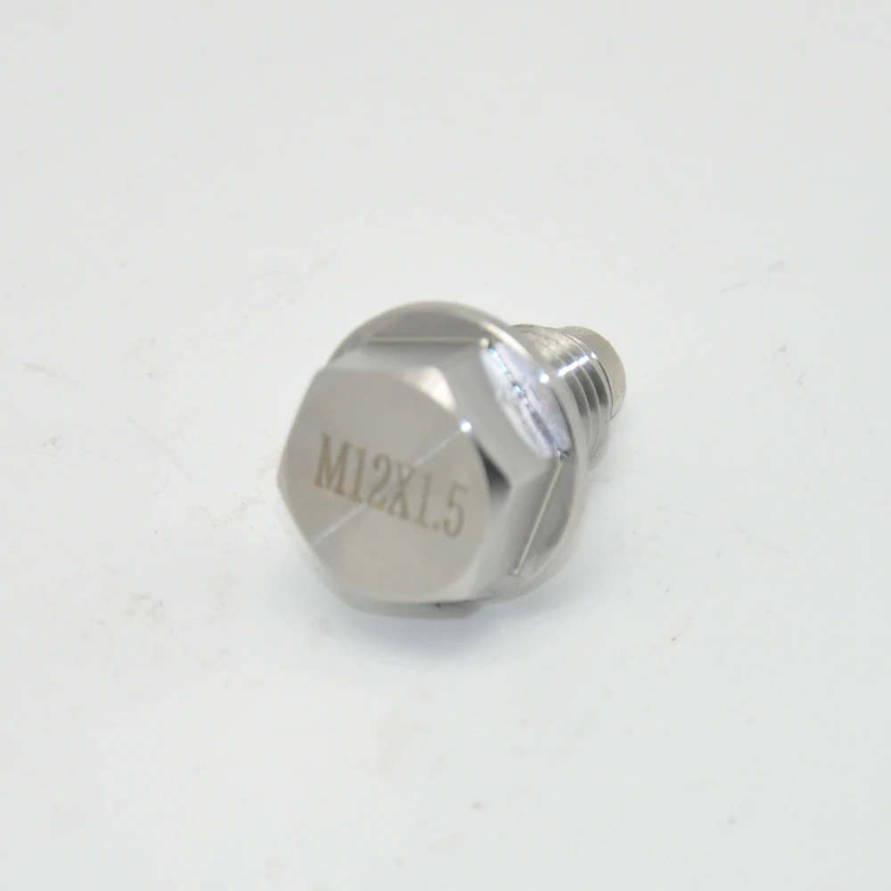 Oil Drain Plug Stainless Steel Screw Seal Ring M12X1.5 M12x1.75 M12x1.25 M14x1.5 14 1.25