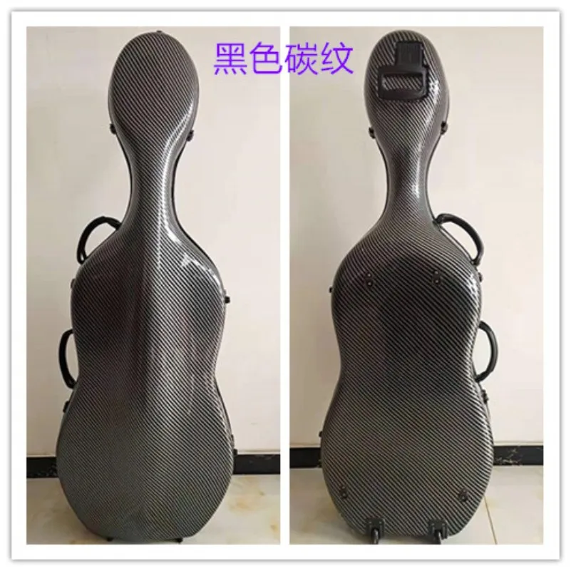 Carbon Fibre Cello 4/4 Size Case with Wheels