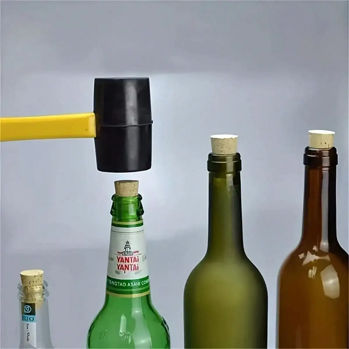 5pcs Natural Wooden Wine Bottle Cork Stoppers Leak Proof Conical Design Easy Pouring Sealing Kitchen Accessory Holiday Christmas