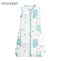 Baby Sleeping Bag For Newborn Baby Wearable Blanket 0.5 Tog Summer 100% Cotton Print Vest Sleep Sack Baby Boys Girls 0-3 Years 1