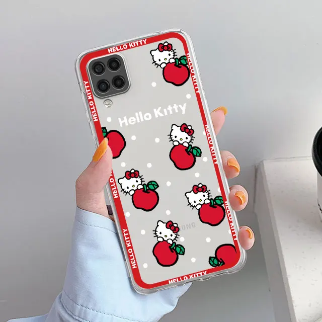 thumbnail image 1 of Kuromi Hello Kitty Cinnamoroll Cute Clear Case For Samsung Galaxy A52 A12 A51 A32 A21s A71 A34 A22 50 A70 A24 A72 5G Phone Cover, 1 of 5
