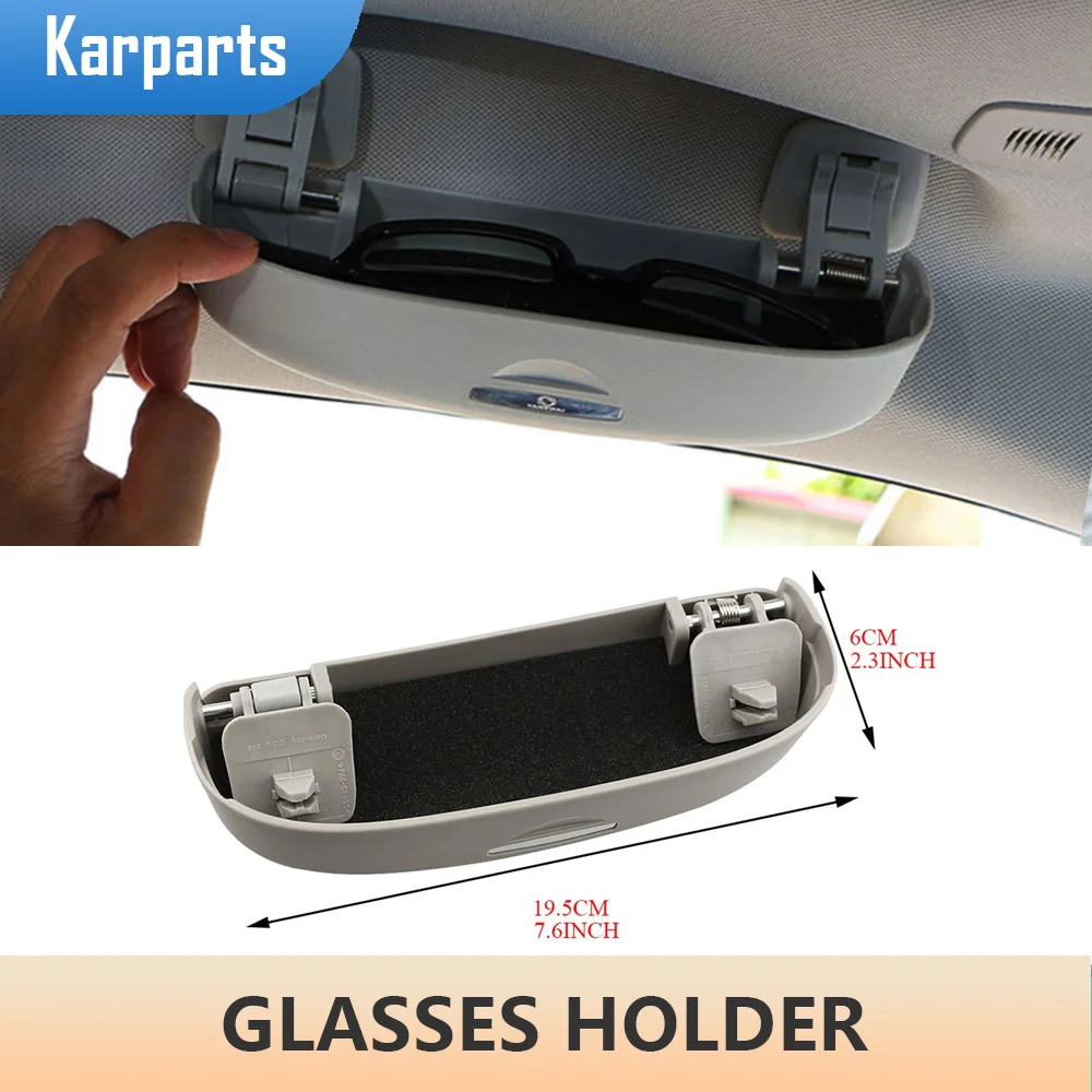

Car Glasses Case Sunglasses Holder for Toyota Corolla CHR Camry RAV 4 Levin Highlander Sunglasses Storage Box Accessories