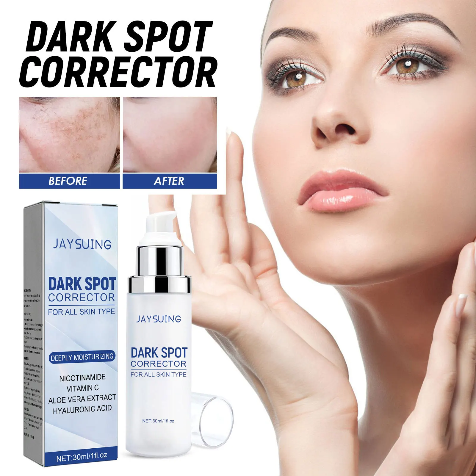 

Skin Care Spot Correcting Essence Anti Wrinkle Face Care Anti Aging Collagen Whitening Moisturizing Hyaluronic Acid Ance