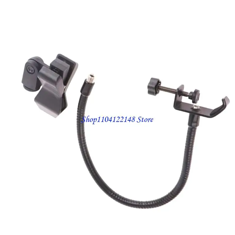 P9FA 360 회전식 마이크 스탠드 금속 플라스틱 건설 스튜디오 홈 레코딩 필수