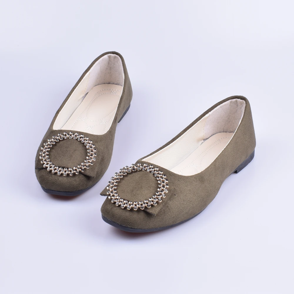 Women Flats Crystal Bling Shallow Candy Color Shoes Woman Loafers Spring Autumn Fashion Summer Flat Casual Shoes Plus Size 35-43