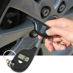 Mini testeur numérique Portable de pression des pneus de voiture, 3 150 PSI, pour la sécurité des pneus de moto, jauge d'air, outil de cordage à affichage LCD 