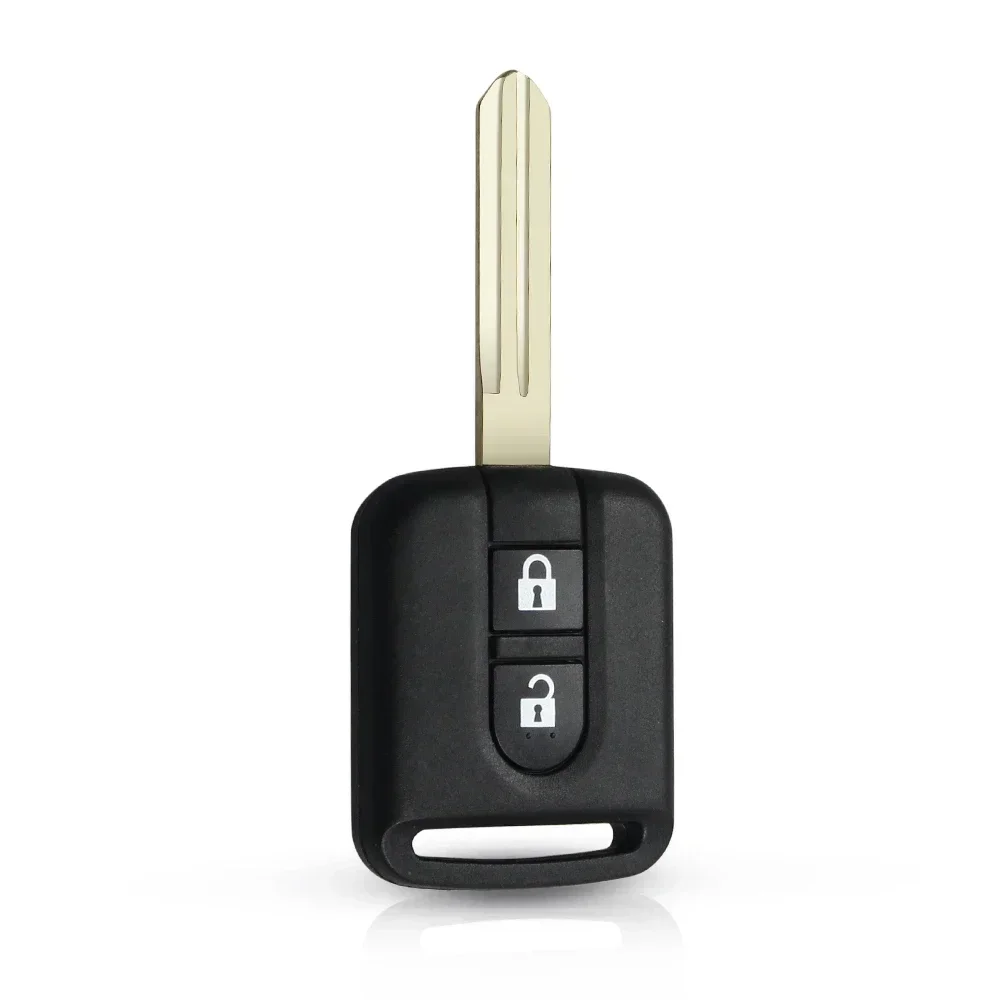 2 Buttons Remote Car Key Shell Case Fob For Nissan Elgrand X-TRAIL Qashqai Navara Micra Note NV200 key case fob cover key cover car key shell folding car key shell