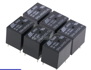 

5PCS/lot Original relay SRA-05V-AL 12V 24VDC SRA-05V-CL 12V 24V T74 20A 4 pin 5 pin