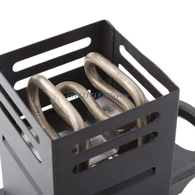 Black Charcoal Heater Charcoal Stove Hot Plate Coal Burner For Shisha Hookahs Chicha DIY Accessories EU Plug