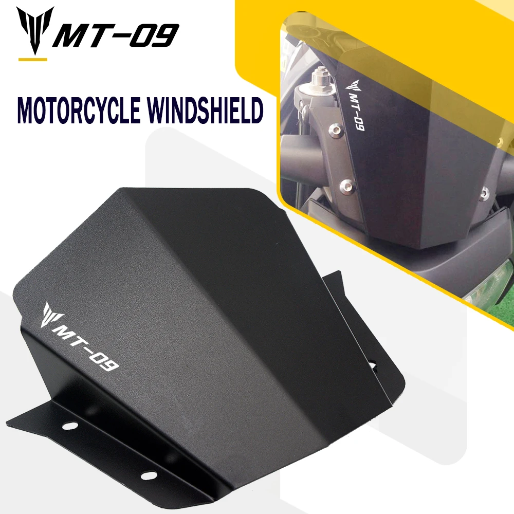 

Motorcycle Wind Shield Screen Deflector Windscreen Windshield Protection For Yamaha MT-09 FZ-09 MT09 FZ09 2014 2015 2016
