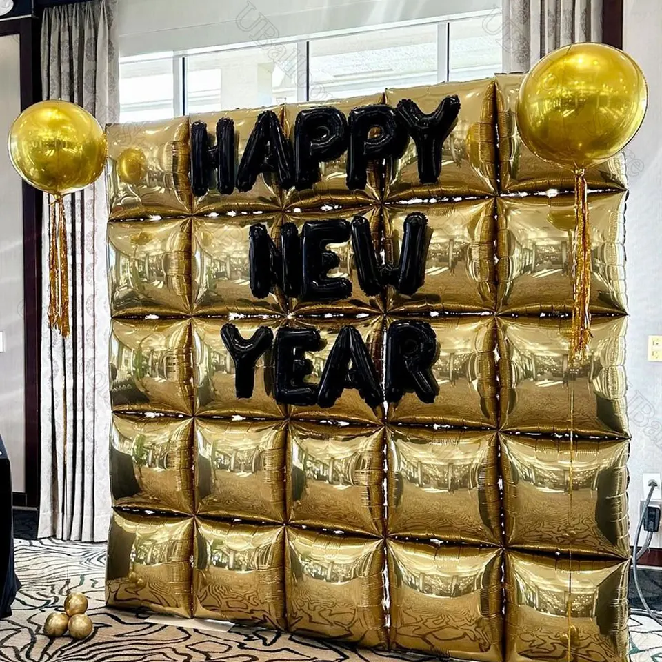 24 Palloncini In Alluminio Happy Birthday 45,7 Cm – Mylar Rotondi Per Decorazioni Festa