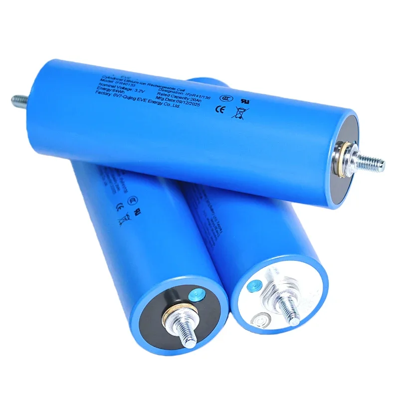 Grade A 3.2V 20Ah 30Ah 32Ah LiFePO4 battery C40 C46 phosphate Cell for 12V 24V 4