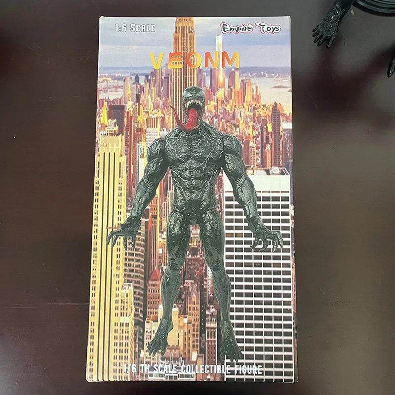 Crazy Empire Toys-figura de acción Venom, estatua de Venom Avengers, modelo de decoración, juguetes a escala 1/6, regalo de cumpleaños para niños, 36cm