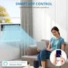 8000BTU U-Shaped Window Air Conditioner Cools up to 350 sq. ft. 6 Modes Energy Saving Quiet Operation Easy Installation Remote 2