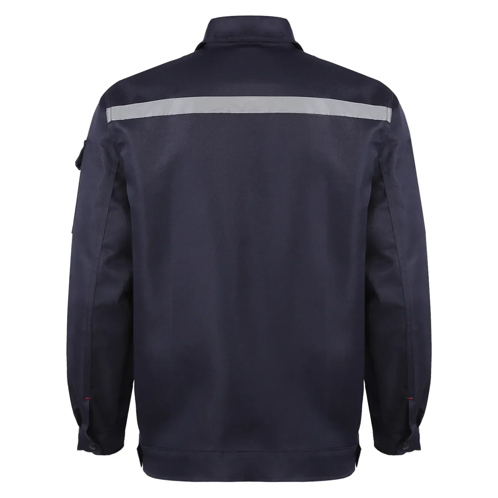 

Reflective Mens Sleeve Factory Worker Work Workshop Long Stripe Auto Uniform Mechanic Womens Repairman Top Wear for Jacket