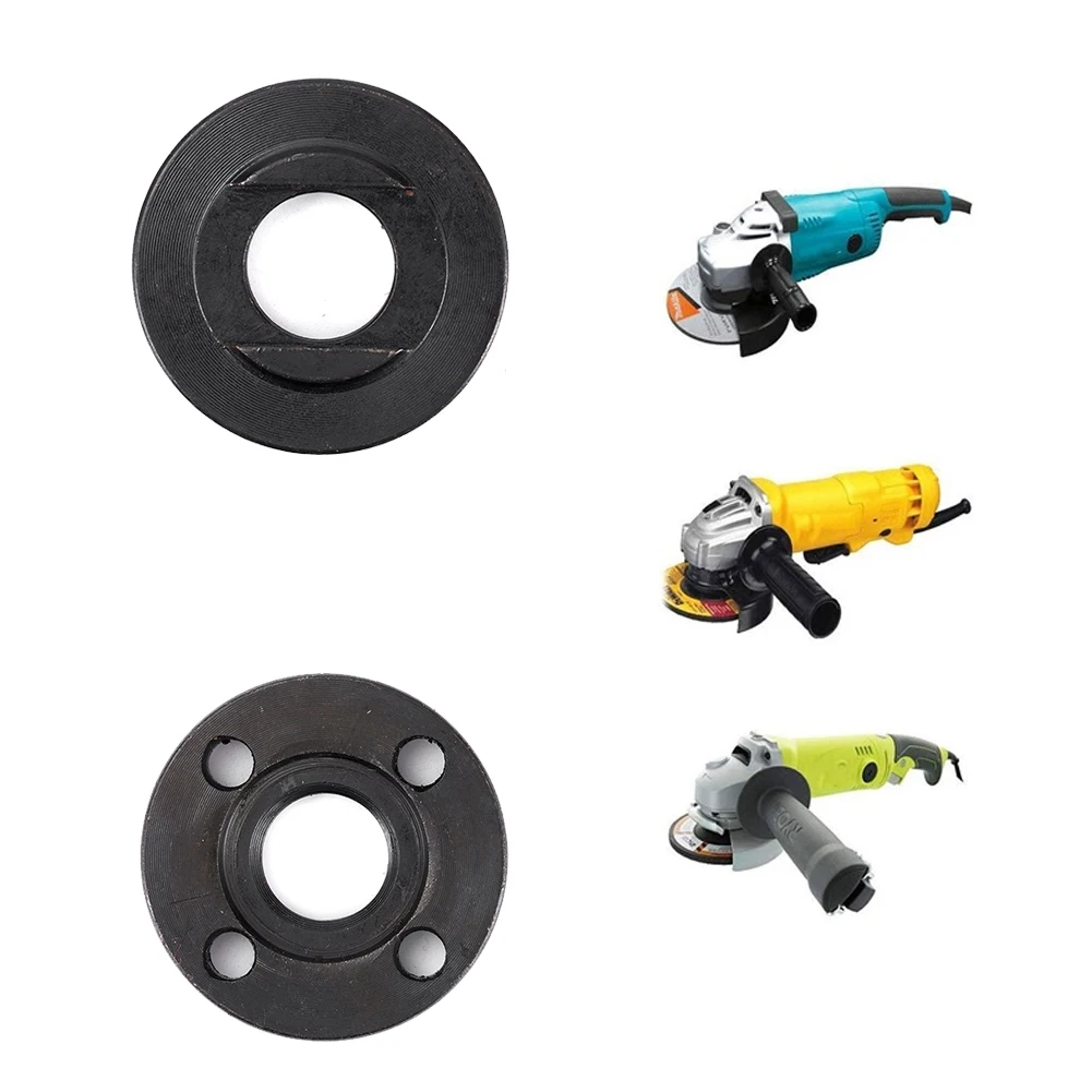 

High quality Practical Useful Flange Nut 2pcs/set 40mm Diameter Accessories Angle Grinder Inner Outer M16 Thread Set Tools