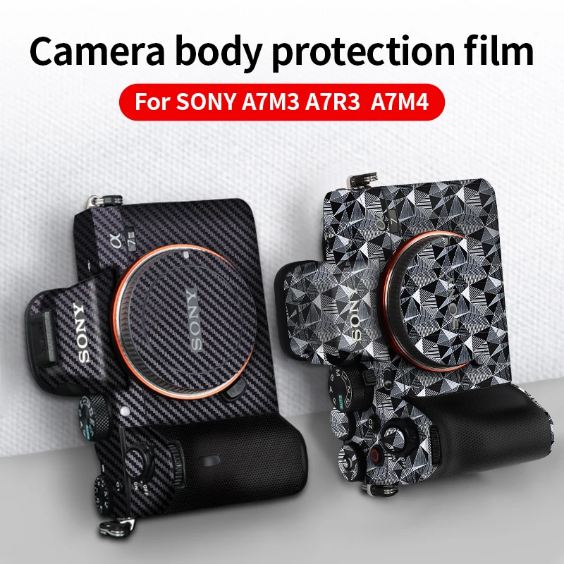 Fotocamera Corpo Pelle A7Iii Per Sony A7Iii A7R3 A7M3 A7M4 Adesivo Decalcomania Protezione Antigraffio Coat Wrap Cover Case