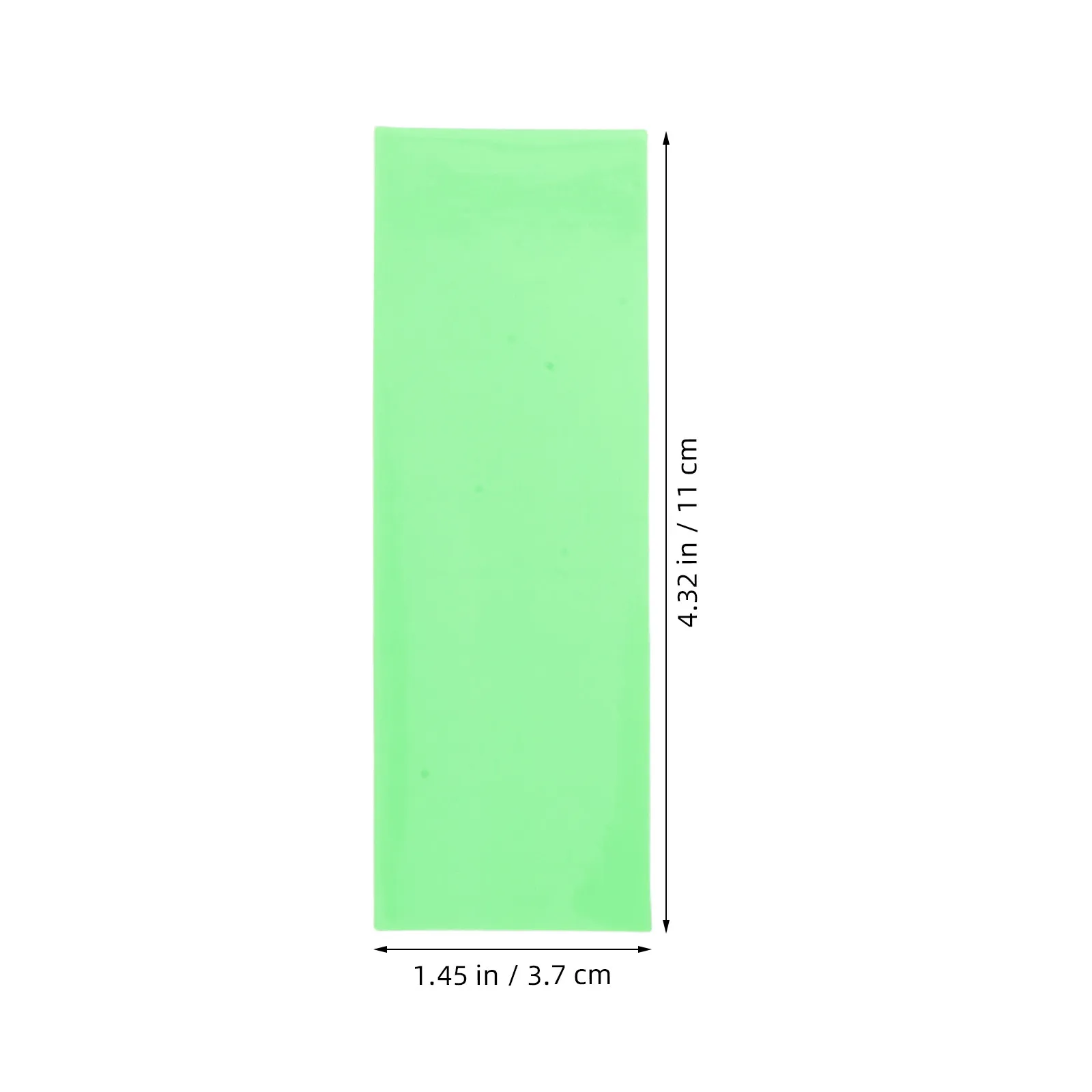 4Pcs 어둠 속에서 빛나는 형광 라이트 그린 핑거보드 그립 테이프 38Mm X 110Mm 어린이를 위한 미끄럼 방지 스케이트보드 테이프 시트
