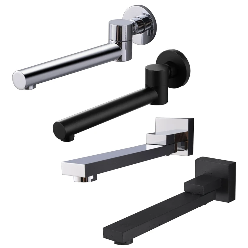 

Luxurious Solid Brass Construction Chrome Finish Wall Mounted Shower Faucet