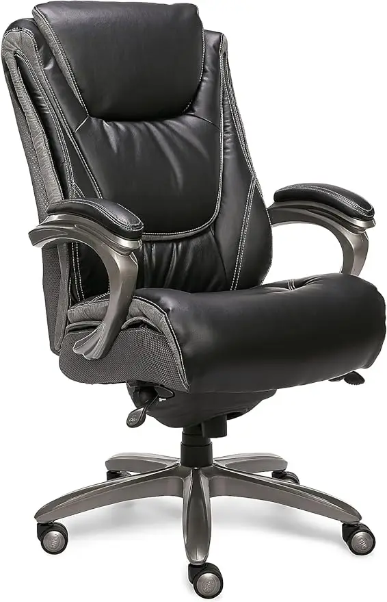 

Serta Big and Tall Smart Executive Office ComfortCoils, Ergonomic Computer Chair with Layered Body Pillows, Big & Tall,