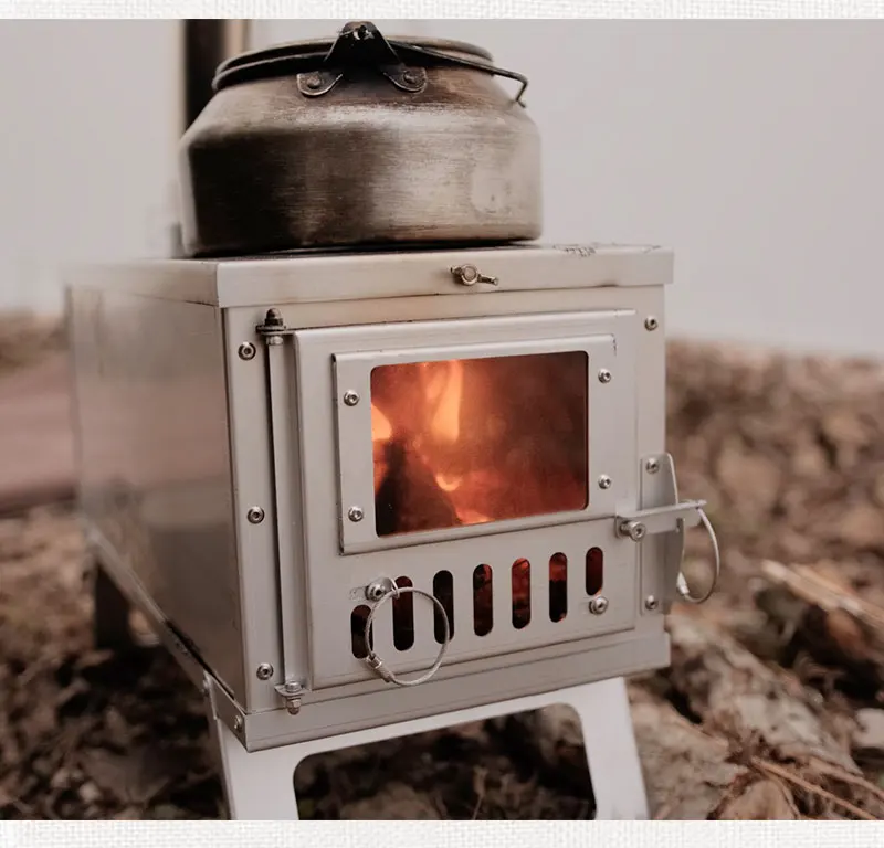 Epic Foldable Stainless Steel Camping Stove For Fast Meals