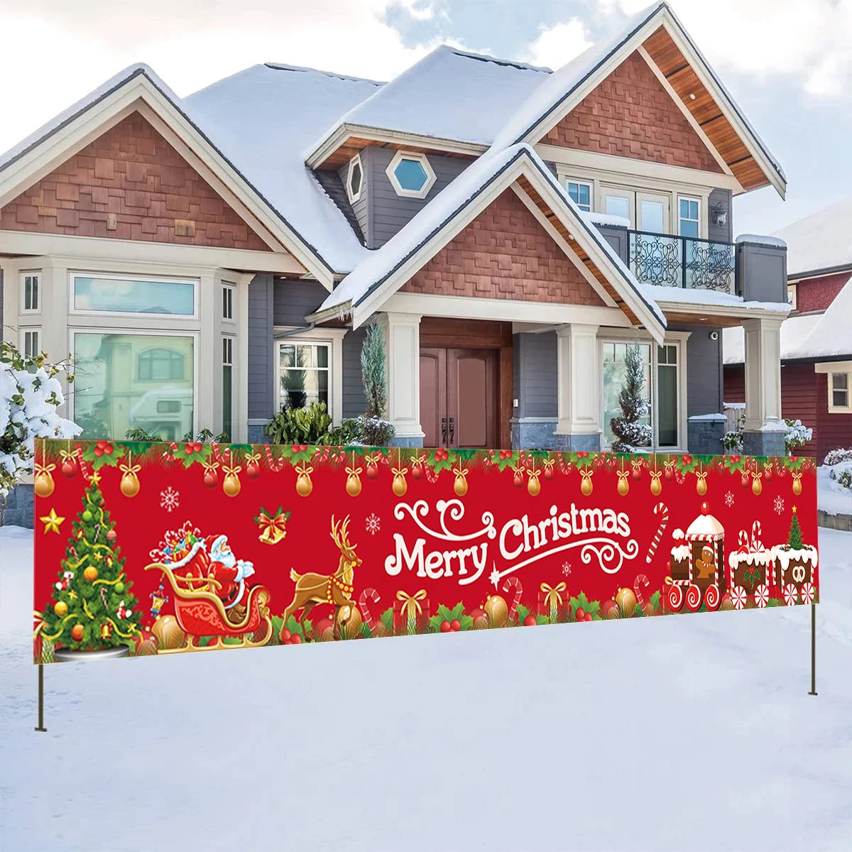 Christmas-Outdoor-Banner-Merry-Christmas-Decorations-For-Home-2023 ...