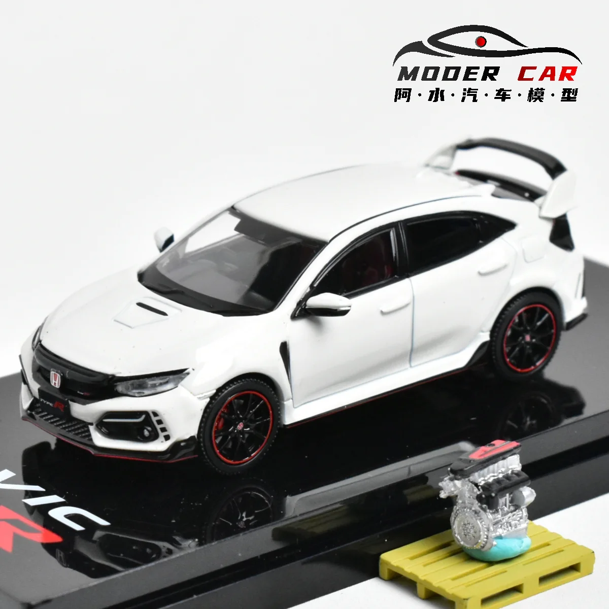 Hobby JAPAN HJ 1:64 CIVIC FK8 FK7 TYPE R Diecst Model Car 4