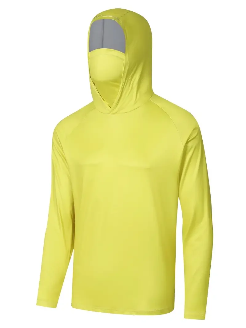 Fishing shirts men sun protection long sleeve summer anti-UV M-3XL