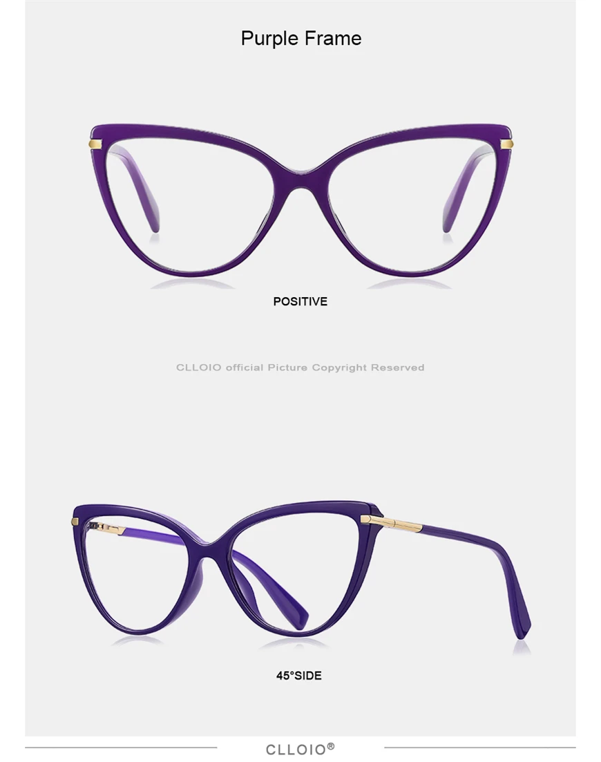 Luxury Cat Eye Glasses – Versatile Reading Glasses Women with Anti Blue Light Lenses