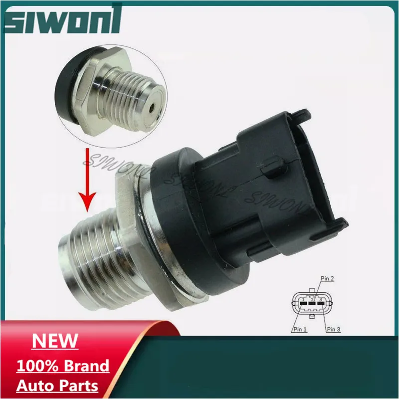 

0281002708 CR Common Rail Fuel High Pressure Sensor 89458-02010 For TOYOTA YARIS COROLLA LUNA 1.4 D4D Previa R3 2.0