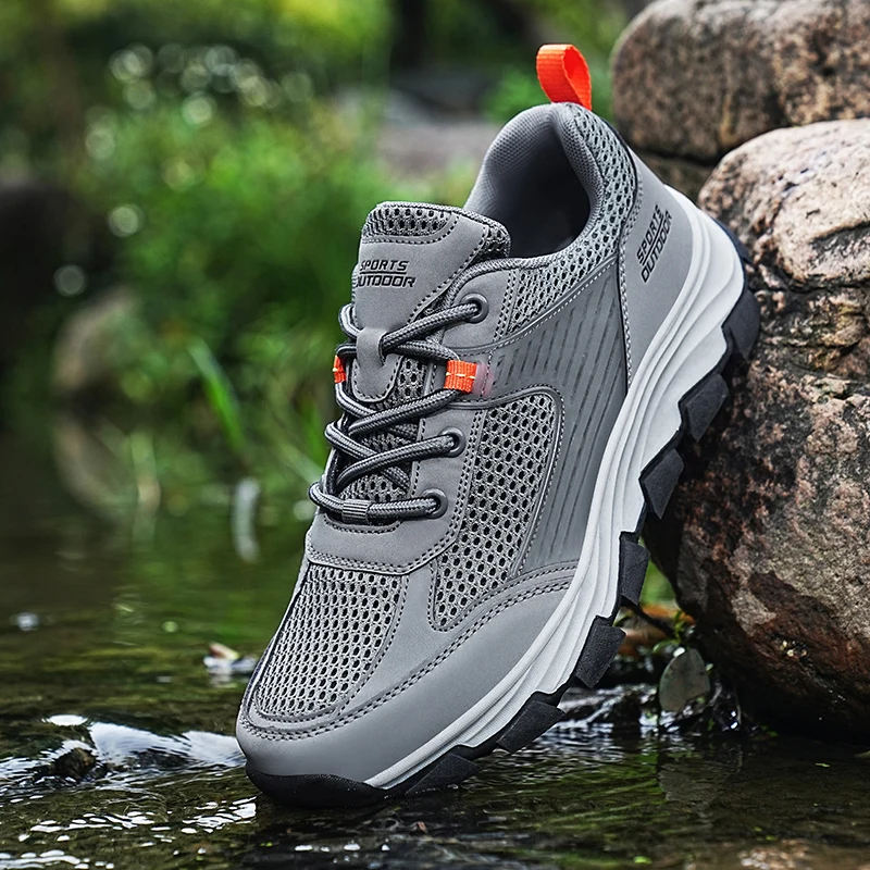 2023 new outdoor sports shoes men and women hiking shoes skid resistant wear 36-46