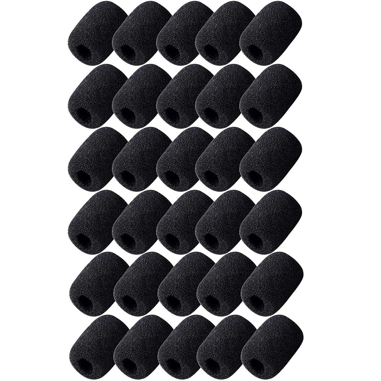 Professional Microphone Pop Filter Foam Cover for Broadcast Lapel Microphones