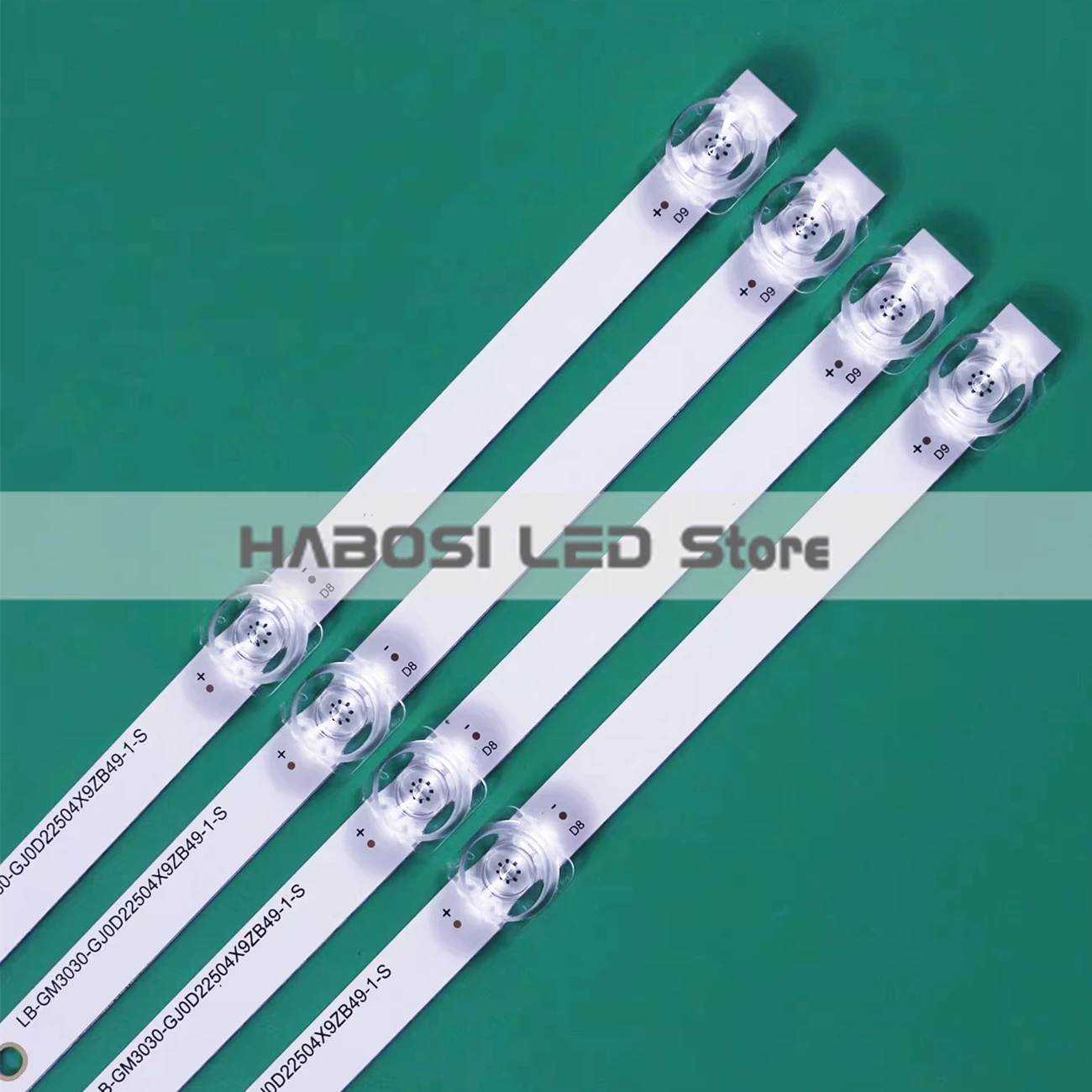 4개/키트 LED 백라이트 50 TV용 L50M50 5ARU L50M5 5ARU L50M5 AD LB GM3030 GJOD22504X9ZB49 1 S LB GM3030 GJ0D22504X9ZB49 1 T S