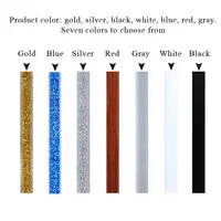 Bathroom Kitchen Accessories Sealing Strip Caulk Beautification Tape Self Adhesive Waterproof For Wall Stickers Sink Edge Tape 3