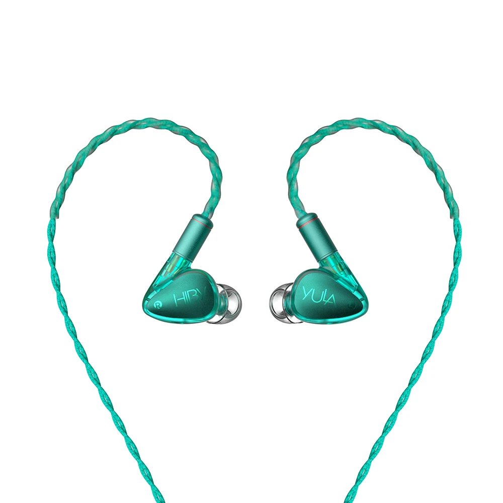 Aluminum Dynamic HiFi Earphones with PEEK Diaphragm