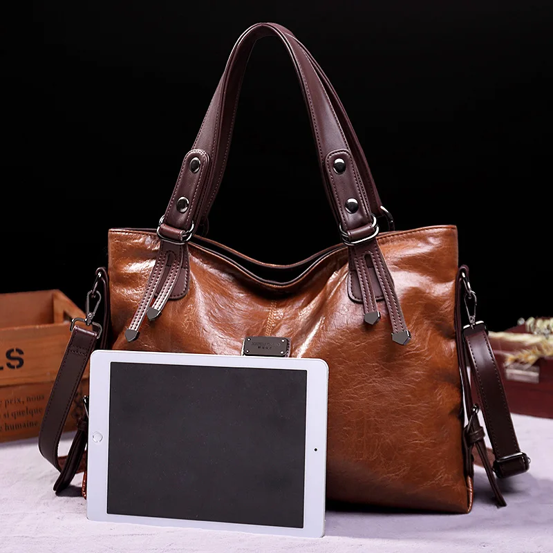 Fashion Women Handbag Purse Lady Soft PU Leather Shoulder