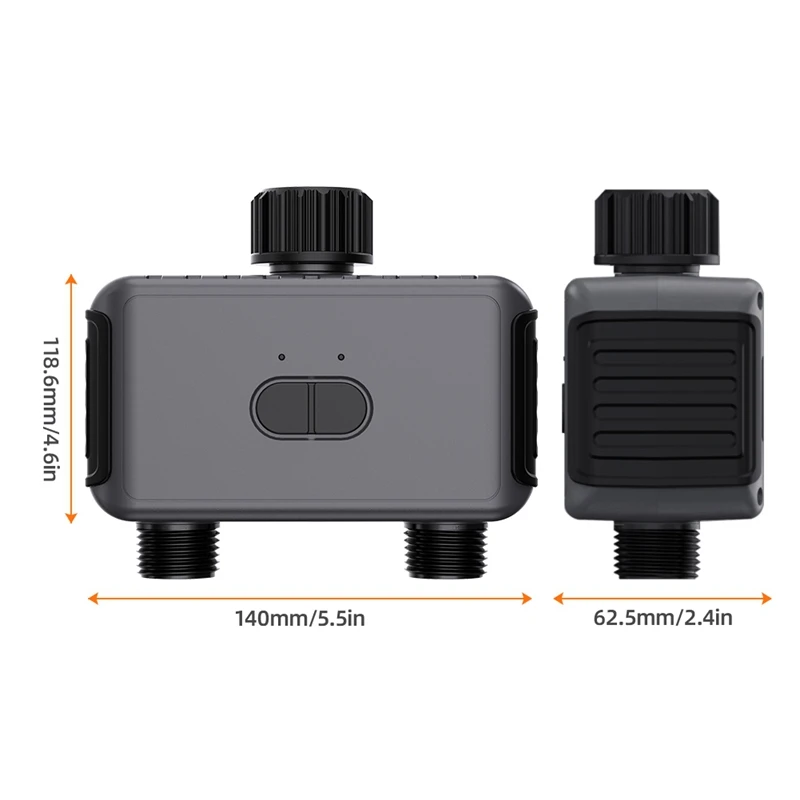 Tuya WIFI Smart Valve Automatic Water Timer Outdoor Farm Garden Intelligent Sprinkler Timer Work For Alexa