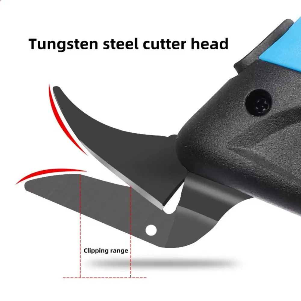 New cordless electric tailoring scissors USB charging Suitable for cutting cotton fabric/leather/cloth and other materials 5