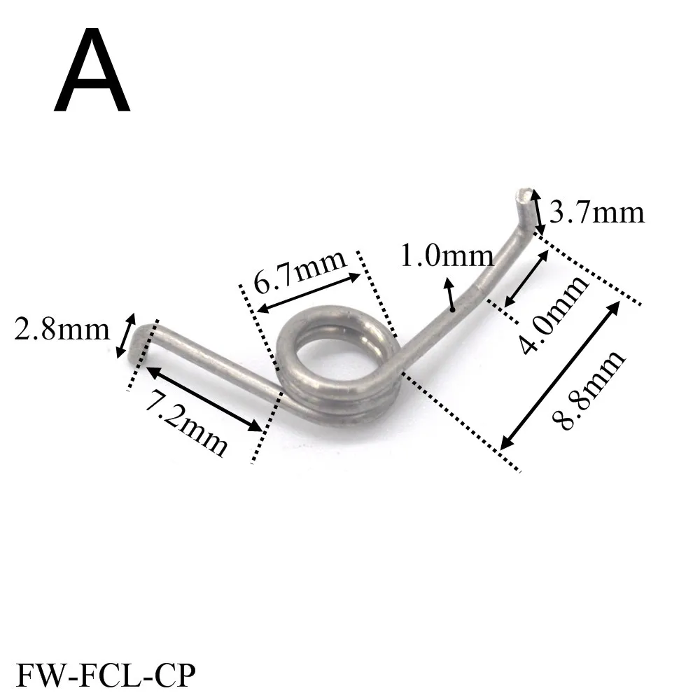 thumbnail image 2 of Fishing Rod Drop Wheel Spring Repair Tool Accessory Fix Tool 2 of 12