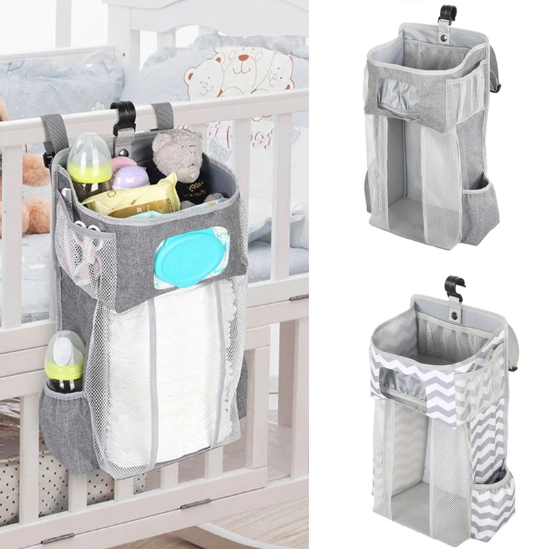 

Baby Bed Hanging Bag Crib Organizer for Infant Essentials Portable Diaper Storage Cradle Bag Bedding Set Diaper Bag Stroller Bag