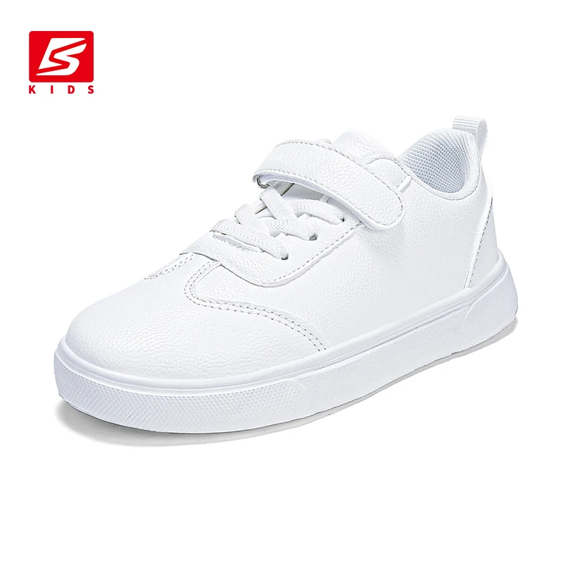 

Children Sneakers Casual White Leather Kids Skate Shoe Fashion Breathable Boys Girls Running Shoes Child Tennis Sports Footwear