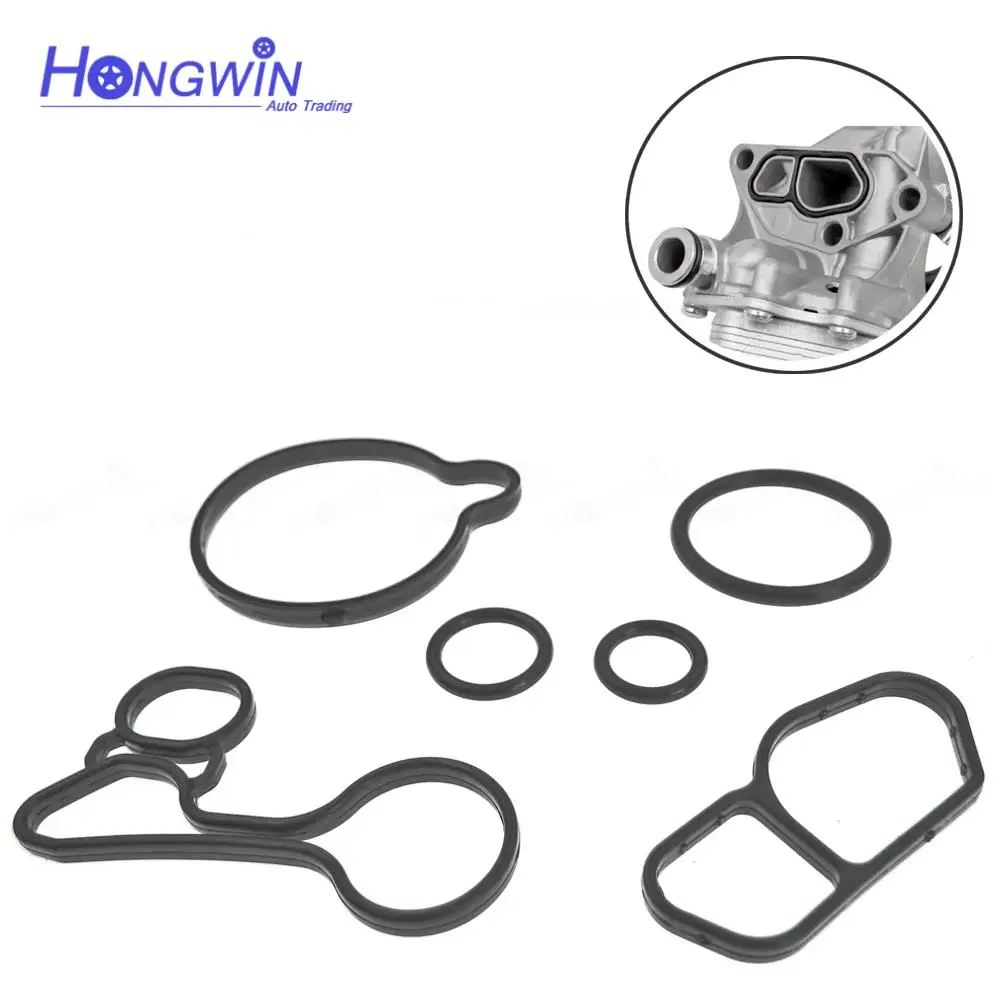 NEW Oil Cooler Seals Kit For Holden JH 1.4L A14NET Turbo Barina TM MJ 1.4L Trax TJ 55566784, 55565385, 55568536, 55568539 oil cooler kit