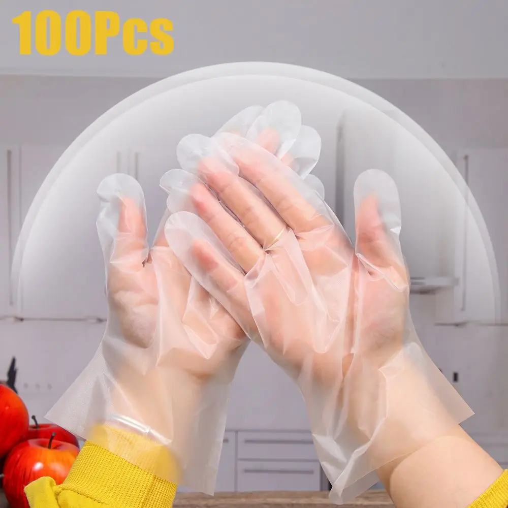 Kitchen Household Latex Free Cooking Cleaning Materials Safe Gloves Disposable Gloves Multi-functional TPE Non-slip