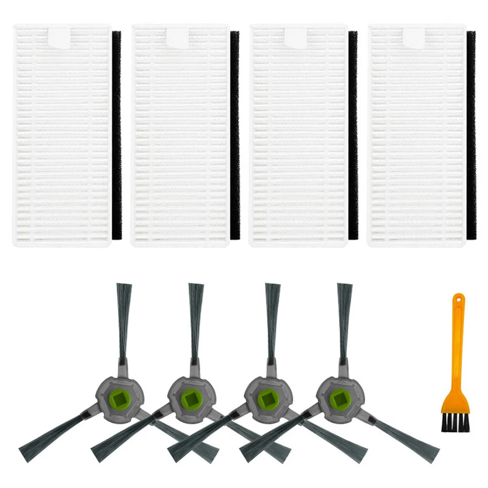 

Side-Brush Filter Kit Fits For U180 M210 Pro/M201 L3 Robot Vacuum Cleaner Side Brush Filter Replacement-Spare Tool Parts