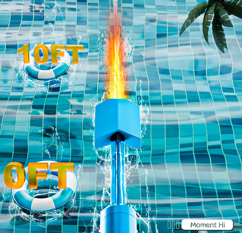 Elektrisch en handmatig waterpistool met licht en geluid_voghion.com