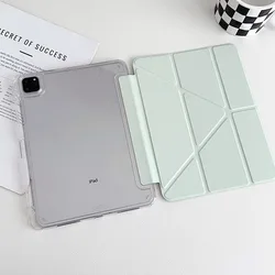Enhanced Flip Clear Cover - Versatile and Stylish Protection - iPad mini6 7 8.3in (Green)